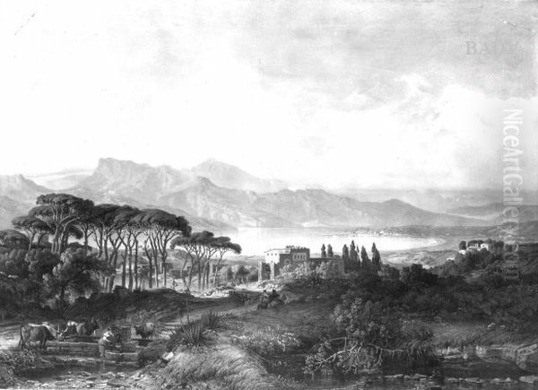 Italienische Landschaft - view 1