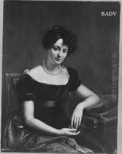Portrait of a lady by Carl Joseph Begas