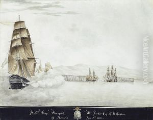 Warspite 
 Engaging Two Egyptian Corvettes At Navarino