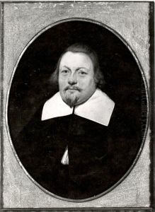 Bildnis eines alteren Mannes in schwarzem Leibrock und weissen Kragen by Gerard ter Borch the Elder