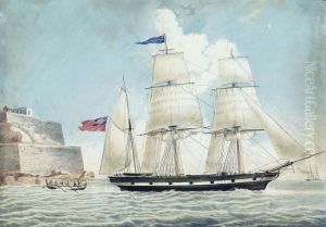 The British Barque
Anna Robertson
Of Scarborough Leaving Malta by Nicholas Cammillieri