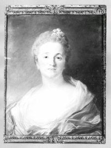 Brustbild der Mme. Michel de Grilleau Brustbild der Mme. Michel de Grilleau