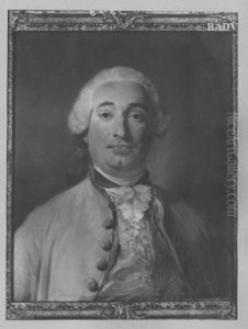 Brustbild des M. Michel de Grilleau Brustbild des M. Michel de Grilleau