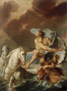 Neptune by Etienne Jeaurat