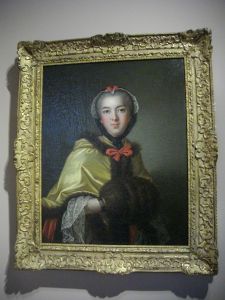 Portrait d'Henriette de France en Flore