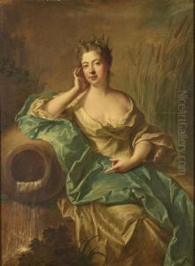 Femme en source by Francois de Troy