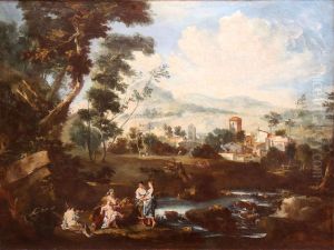 Rest on the bank of a brook