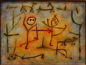 Hot Pursuit by Paul Klee