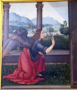 Annunciation by Lorenzo Di Credi