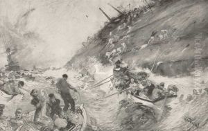 HMS Cressysinking