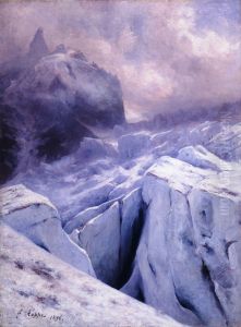 Crevasses aux glacier des Geants by Gabriel Loppe