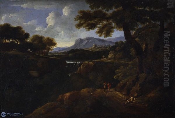 Landscape of the Roman countryside - view 1