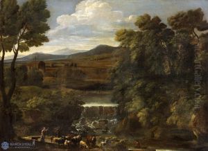 Landscape with shepherds and herds
