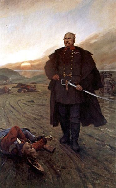 Maleri af general Olaf Rye - view 1