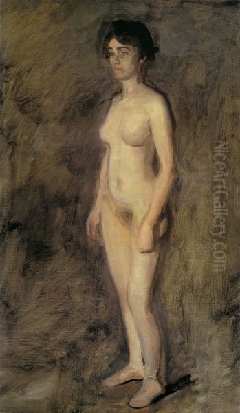 Nude Woman Standing - view 1