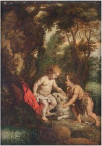 The Infant Jesus with Saint John in a Landscape The Infant Jesus with Saint John in a Landscape