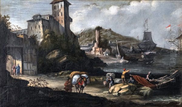 Landscape with marina - view 1