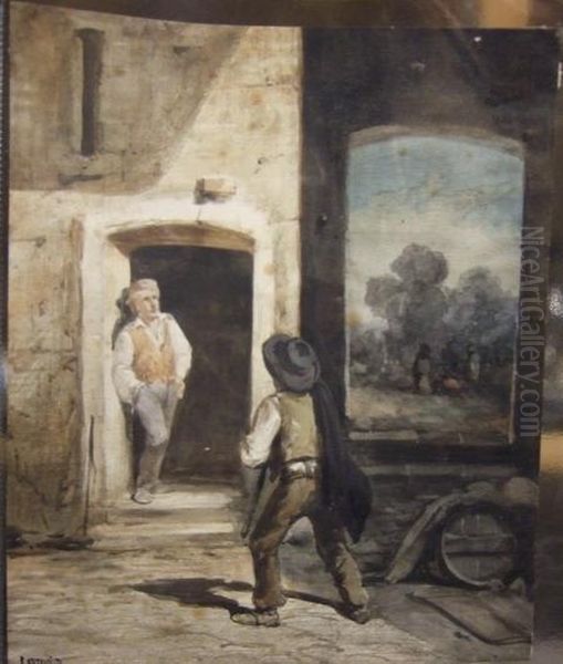 Conversation Sur Le Pas De La Porte - view 1