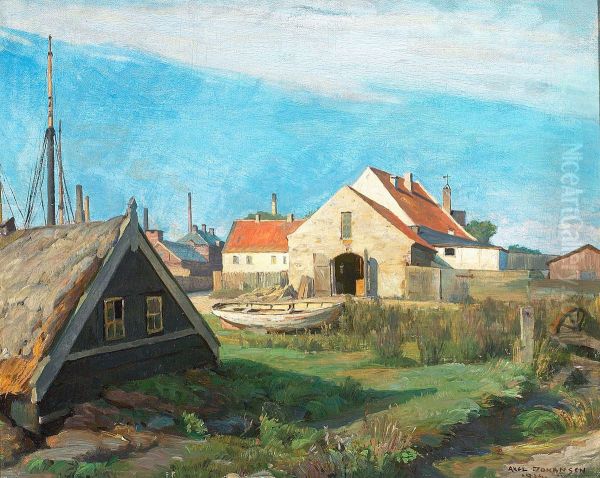 The former factory at Kastrup, Denmark, seen from the harbour. - view 1