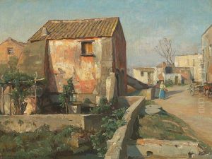 A watermill near Pompei.