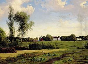 Maglegard at Strandvejen. by Axel Schovelin