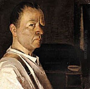 Self-portrait by Axel Soeborg