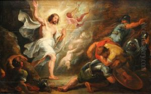 Resurrection du Christ by (studio of) Rubens, Peter Paul