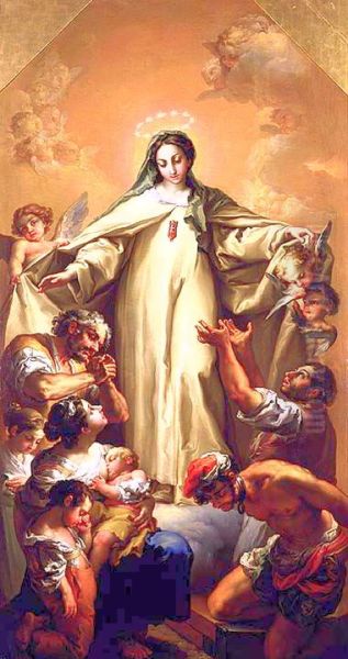 Virgin of Mercy of redeeming captives - view 1