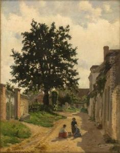 Village Street Normandy Village Street Normandy