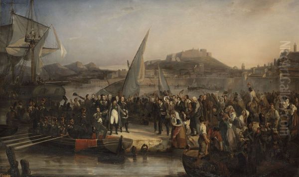 Napoleon Ier quittant l'ile d'Elbe. 26 fevrier 1815 - view 1