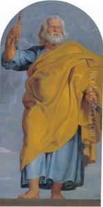 The apostle Peter by (studio of) Rubens, Peter Paul