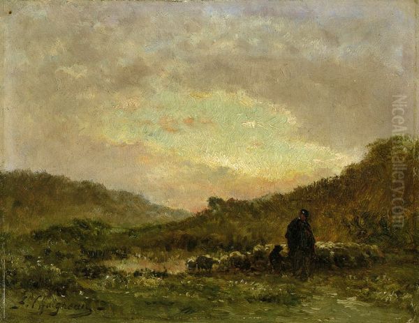 Berger et son troupeau - view 1