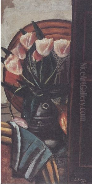 Stilleben mit Tulpen - view 1