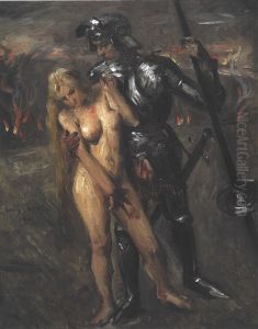 Kriegsbeute by Lovis (Franz Heinrich Louis) Corinth