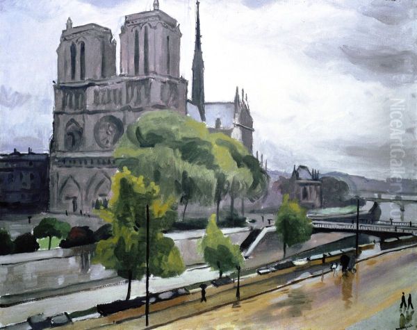 Notre-Dame par temps gris - view 1