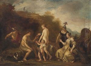 The Judgement of Paris by Claes Corneliszoon Moeyaert