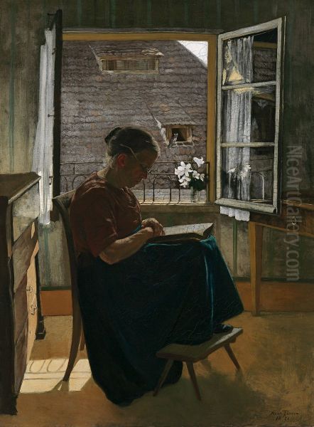 Die Mutter des Kunstlers im Stubchen - view 1