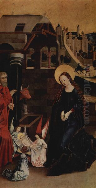 Geburt Christi, Anbetung des Christuskindes - view 1