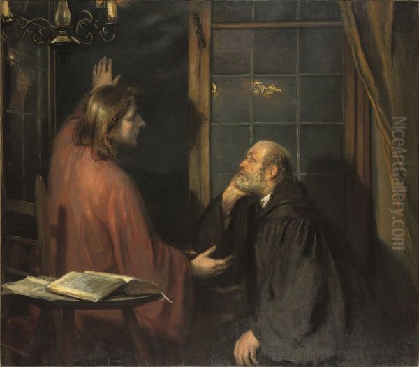 Christ and Nicodemus - view 1
