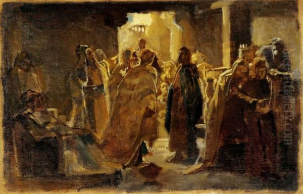 Christ in the Synagogue - view 1