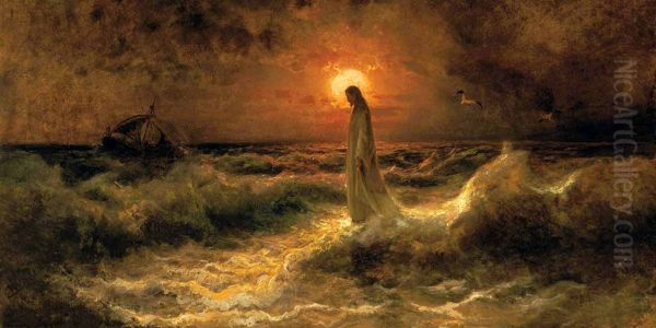 Christ Walking on Water - view 1