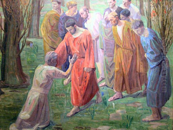 Healing of a Leper - view 1