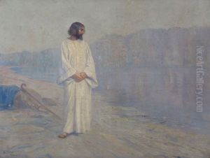 Christ near Golgotha by Antonio Parreiras