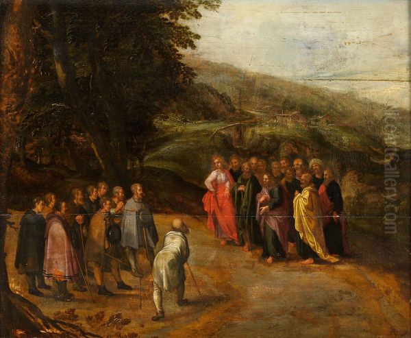 Jesus Heals the Ten Lepers - view 1