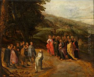 Jesus Heals the Ten Lepers by Unidentified painter