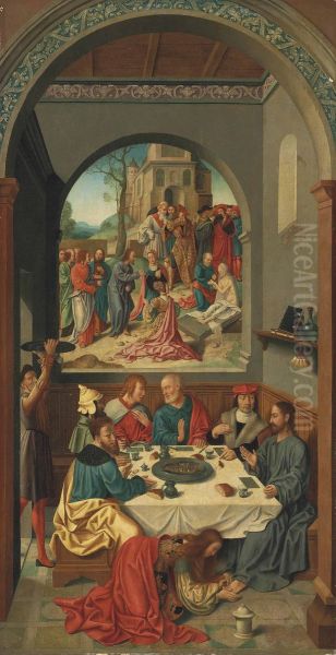 Mary Anoints Jesus' Feet - view 1