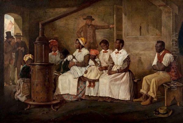 Slaves waiting for sale, Richmond, VA - view 1