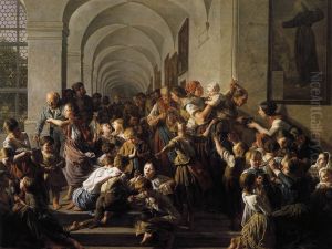 The Soup Kitchen by Ferdinand Georg Waldmuller