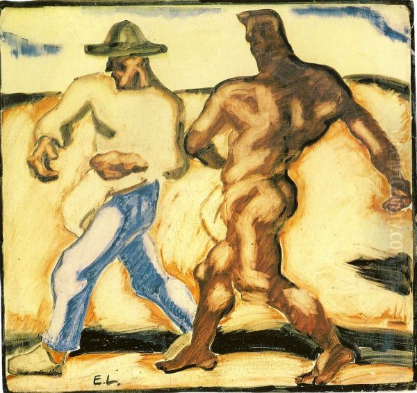 Sower and the Devil - view 1