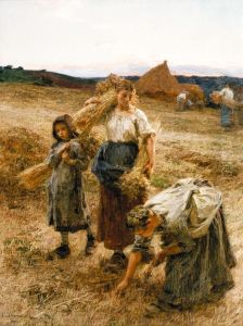 The Gleaners, End of the Day by Leon Augustin Lhermitte